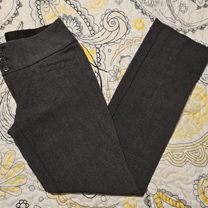 Hollywould Dark Gray Dress Pants - Size 0